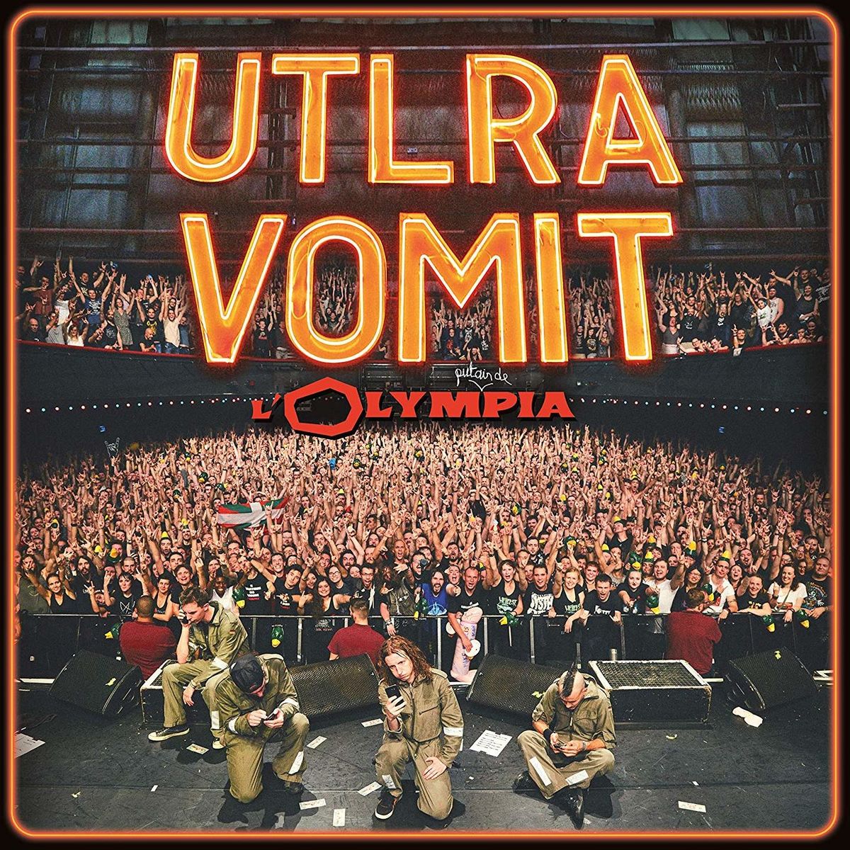 Disques vinyle Rock Pop Warner Music Ultra Vomit - L'Olymputaindepia