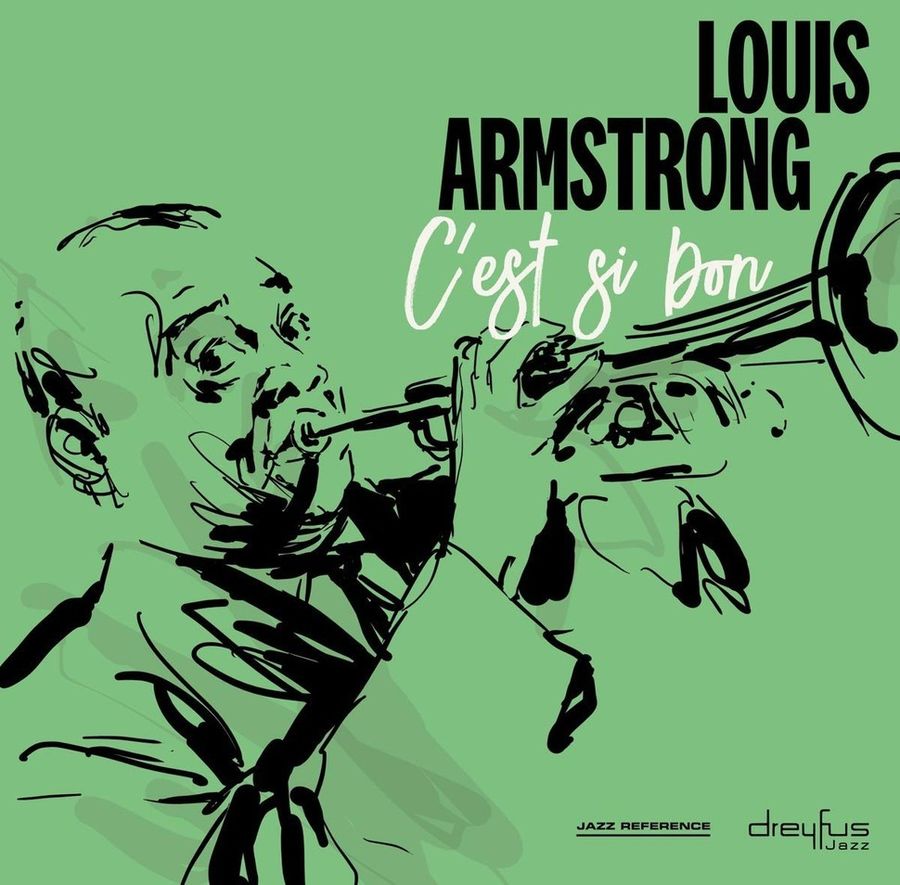 Disques vinyle Jazz Warner Music Louis Armstrong C'est Si Bon
