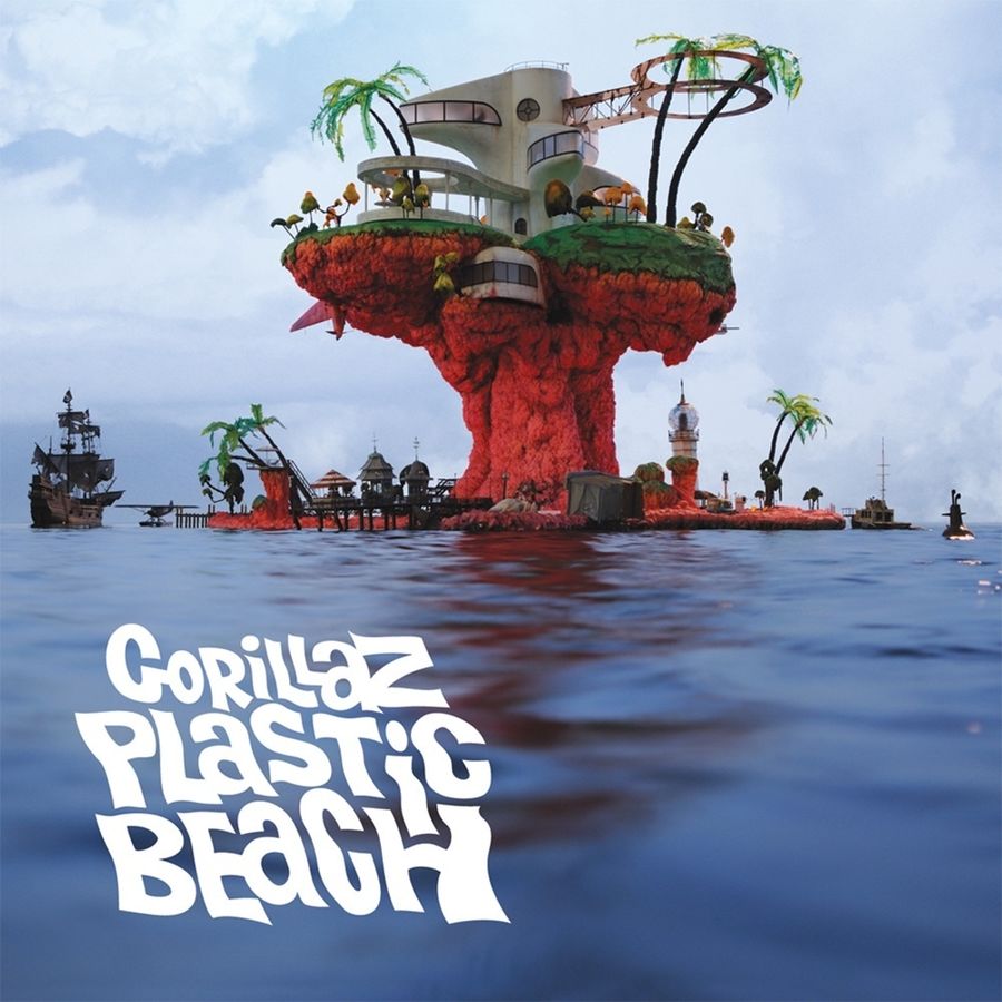 Disques vinyle Rock Pop Warner Music Gorillaz - Plastic Beach (2 LP)