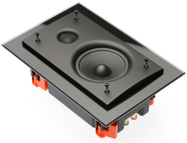 Enceintes encastrables Waterfall Hurricane In Wall Glass Noir (à l'unité)