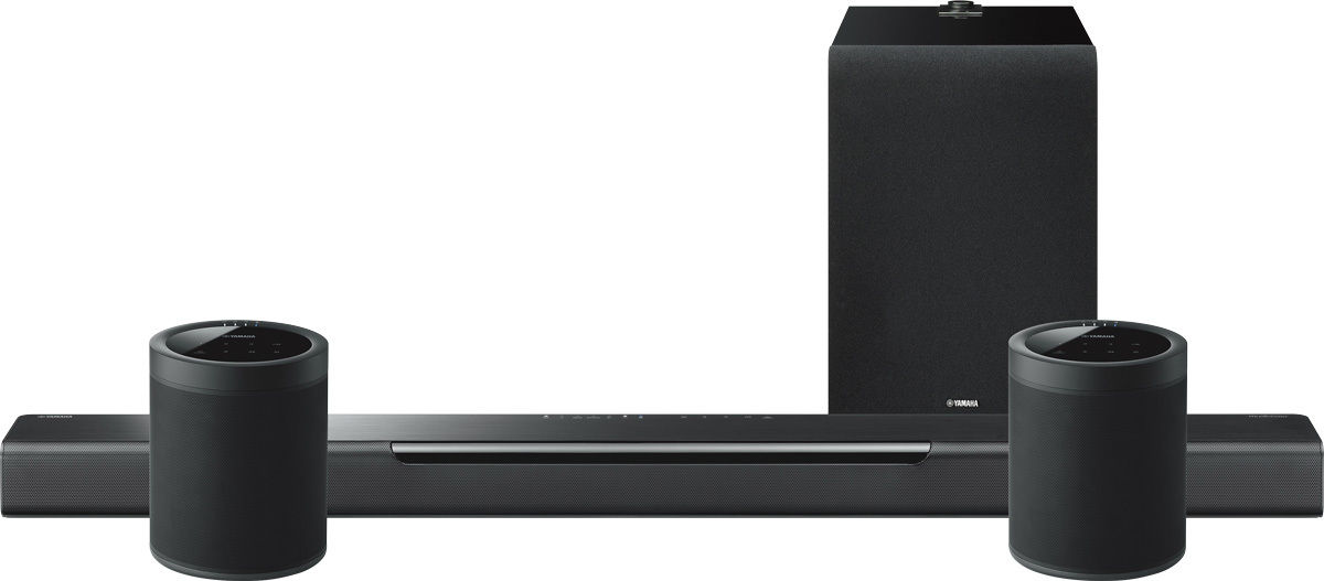 Home-cinéma sans fil Yamaha MusicCast BAR 40 + SUB 100 + MusicCast 20 Noir