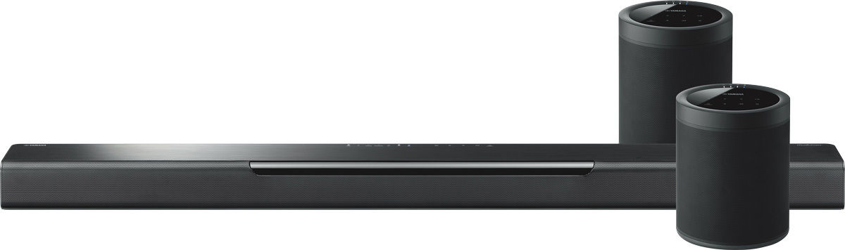 Home-cinéma sans fil Yamaha MusicCast BAR 40 + MusicCast 20 Noir (x2)