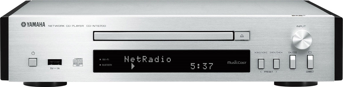 Lecteurs CD Yamaha CD-NT670D Silver