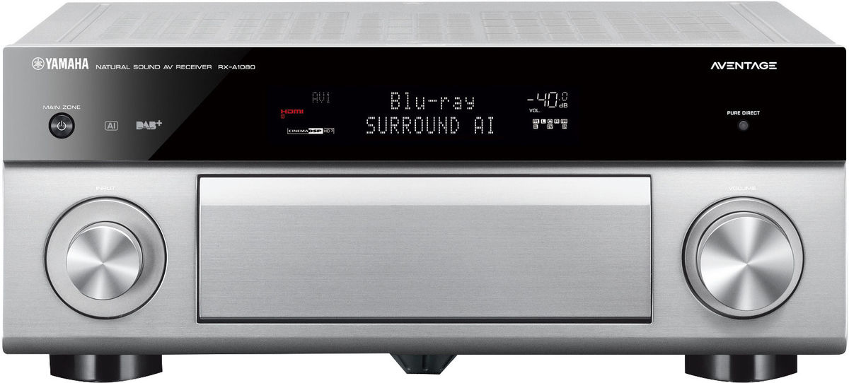 Amplis home-cinéma Yamaha MusicCast RX-A1080 Titane