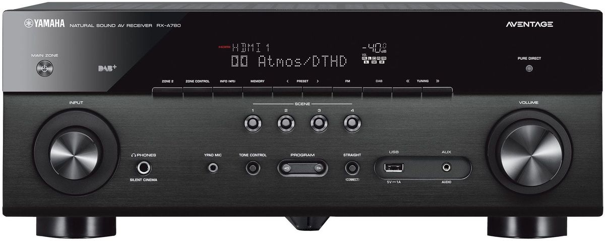 Amplis home-cinéma Yamaha MusicCast RX-A780 Noir