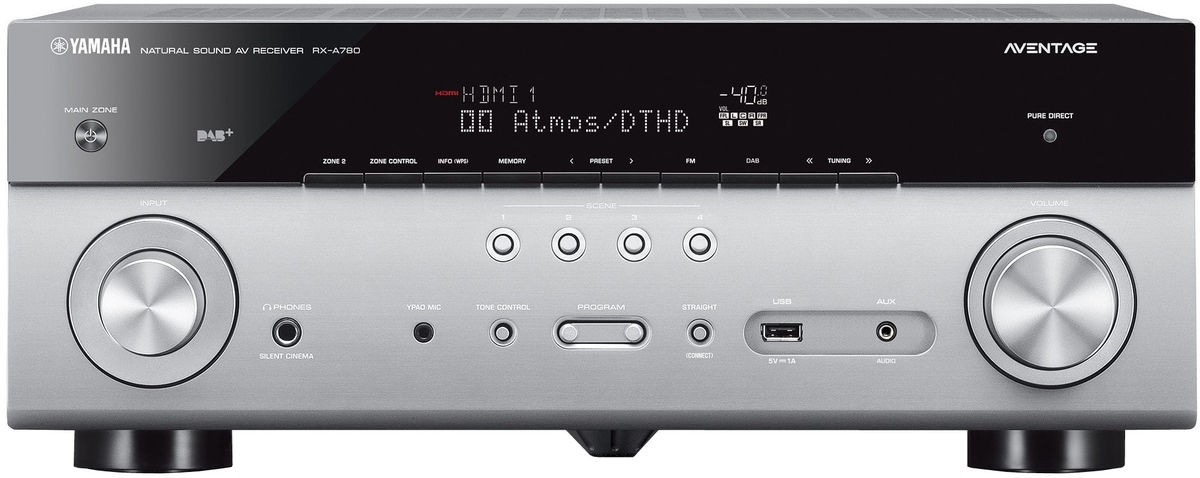 Amplis home-cinéma Yamaha MusicCast RX-A780 Titane