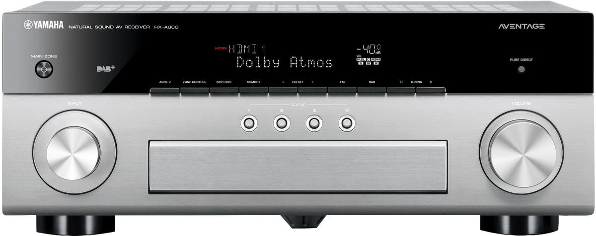 Amplis home-cinéma Yamaha MusicCast RX-A880 Titane