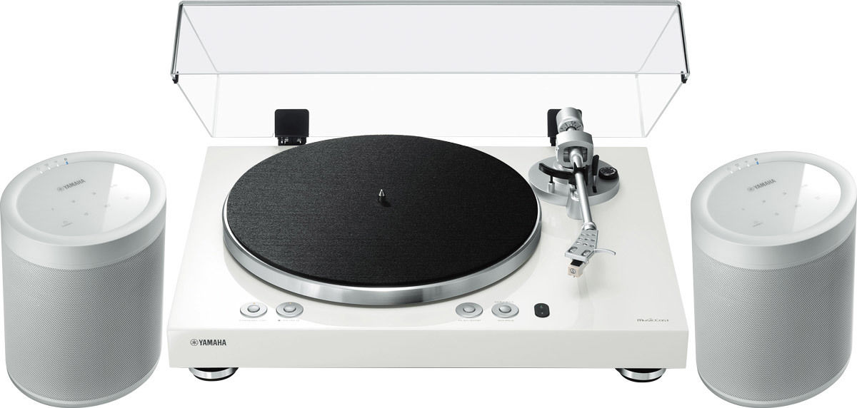 Chaînes vinyle Yamaha MusicCast VINYL 500 + 20 Blanc (la paire)