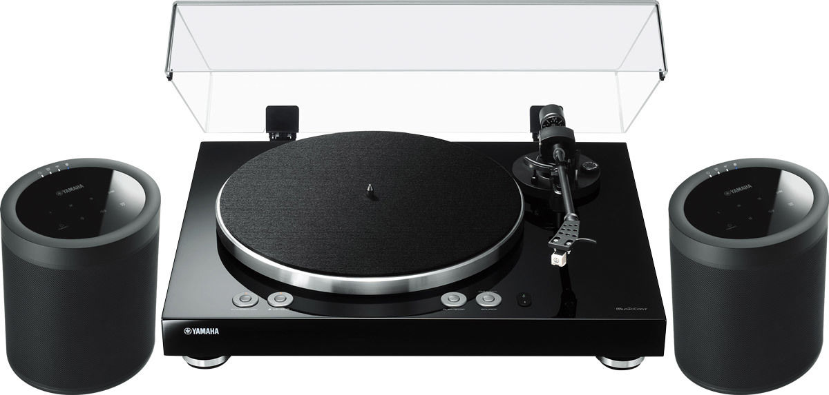 Chaînes vinyle Yamaha MusicCast VINYL 500 + 20 Noir (la paire)