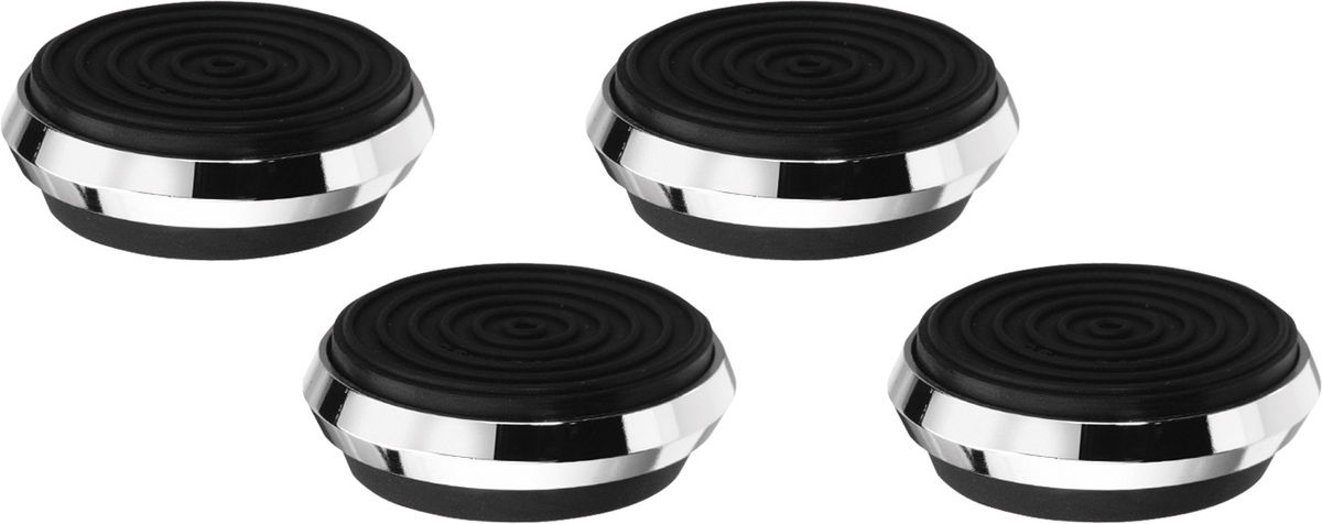 Accessoires enceintes Oehlbach Air Absorb Chrome (lot de 4)