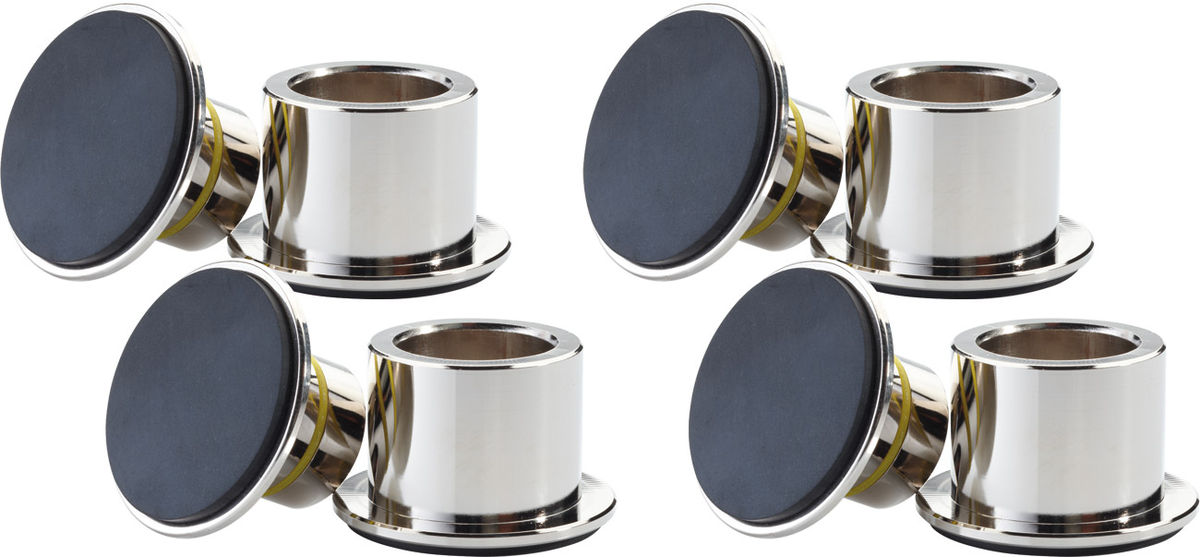Accessoires enceintes Oehlbach XXL Air Cylinder Chrome (lot de 4)