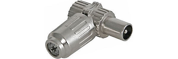 Adaptateurs vidéo SVD Pro Fiche coudée mâle métal