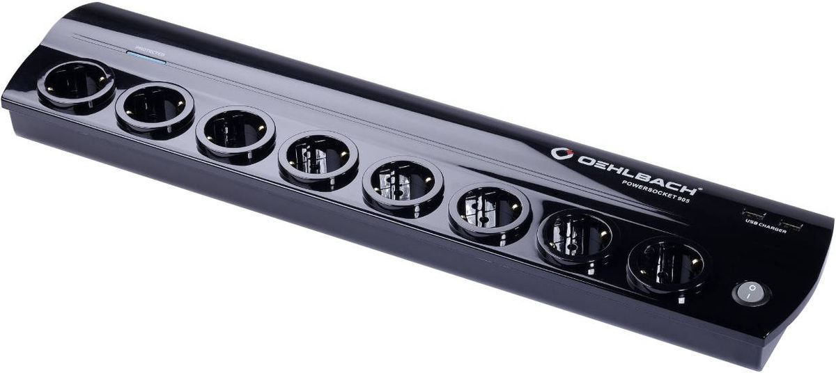 Conditionneurs secteur Oehlbach Power Socket 905 Noir