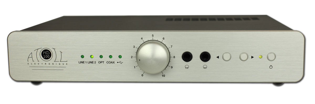 Amplis casque Atoll HD100 Aluminium