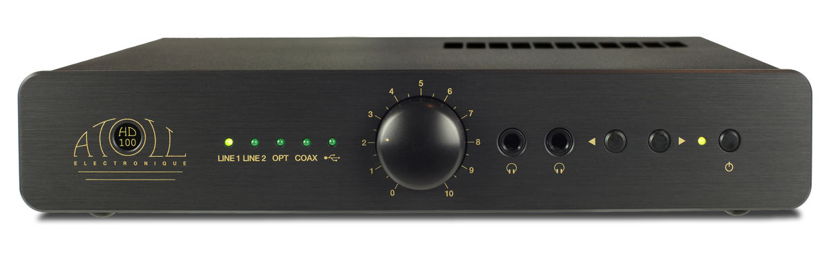 Amplis casque Atoll HD100 Noir