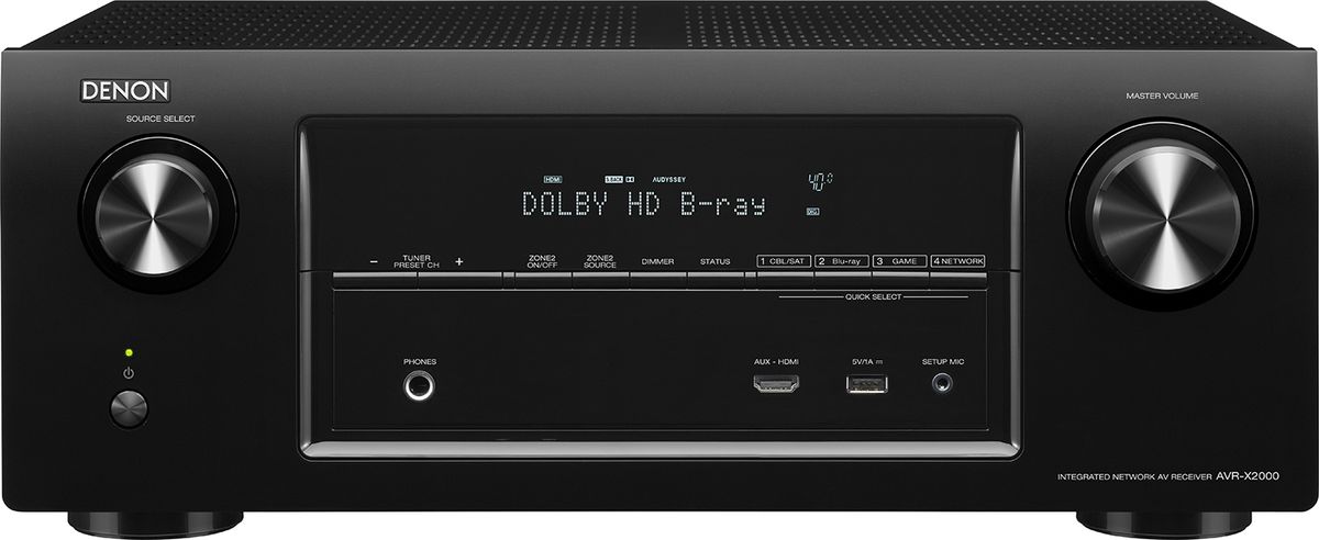 Denon AVR-X2000 - Amplis home-cinéma sur Son-Vidéo.com