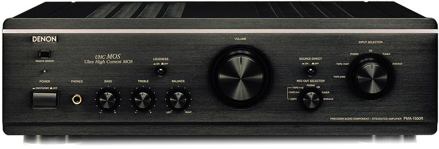 Denon PMA 1500 Noir - Amplis hi-fi stéréo sur Son-Vidéo.com