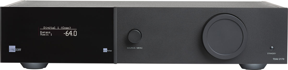 Amplis hi-fi stéréo Lyngdorf TDAI-2170 avec carte DAC HDMI