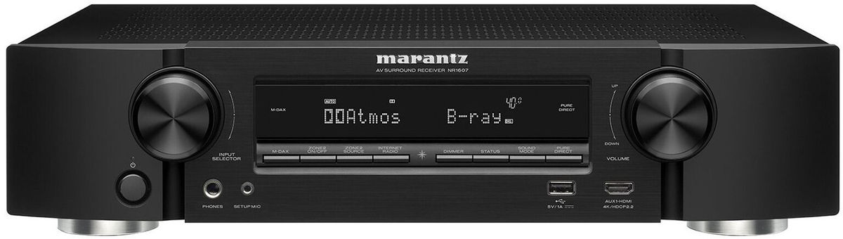 マランツ　NR1607 Marantz NR-1607 Noir - Amplis home-cinéma sur Son-Vidéo.com