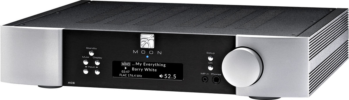 Amplis connectés Moon by Simaudio Neo ACE Noir & Silver