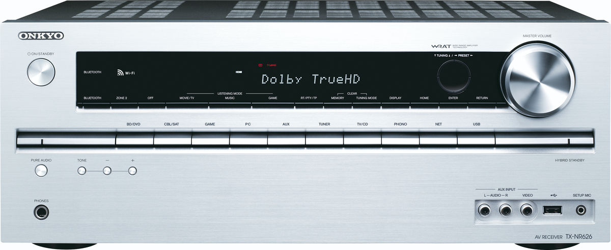 Onkyo TX-NR626 Silver - Amplis home-cinéma sur Son-Vidéo.com