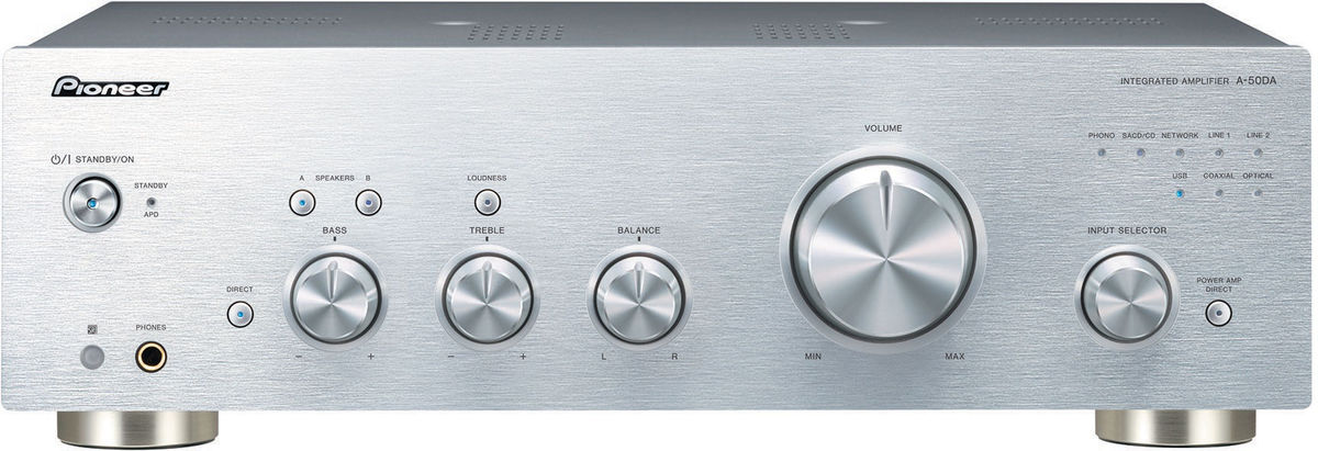 アンプ Pioneer A-50DA Pioneer A-50DA Silver - Amplis DAC sur Son-Vidéo.com