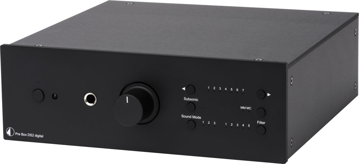 Préamplis hi-fi Pro-Ject Pre Box DS2 Digital Noir