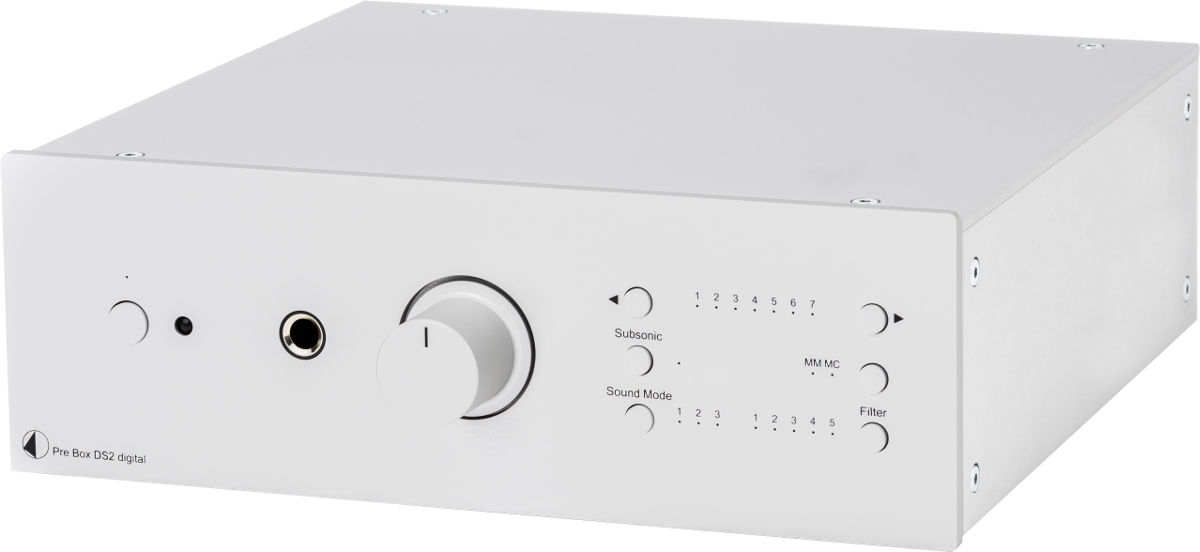 Préamplis hi-fi Pro-Ject Pre Box DS2 Digital Silver