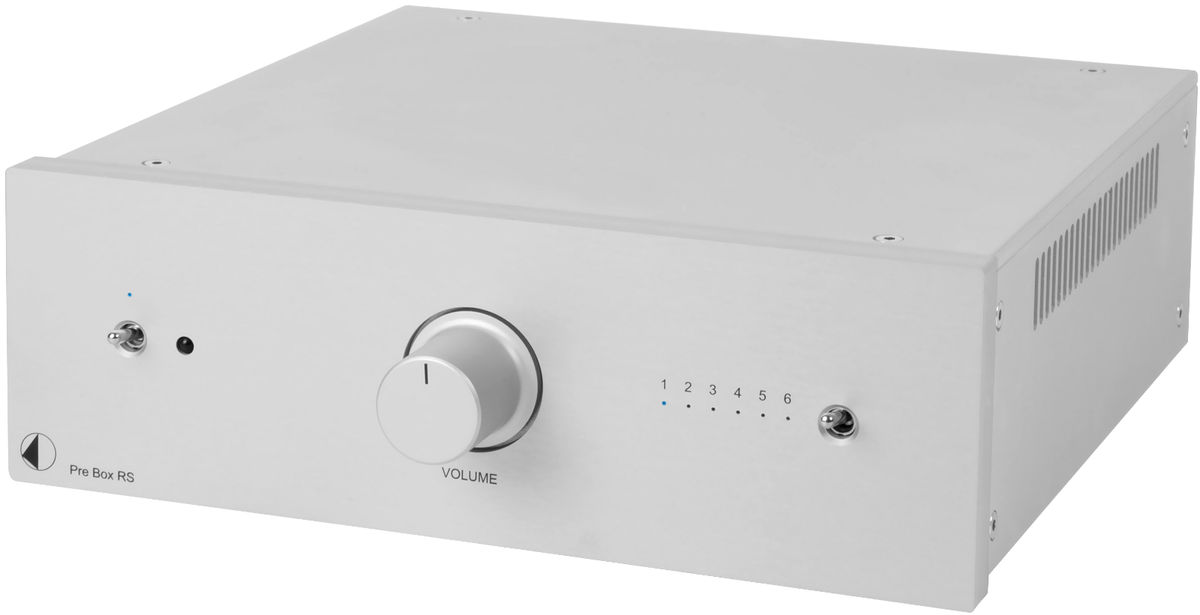 Préamplis hi-fi Pro-Ject Pre Box RS Silver