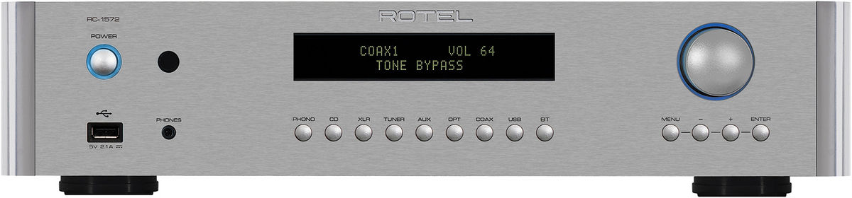 Préamplis hi-fi Rotel RC-1572 Silver