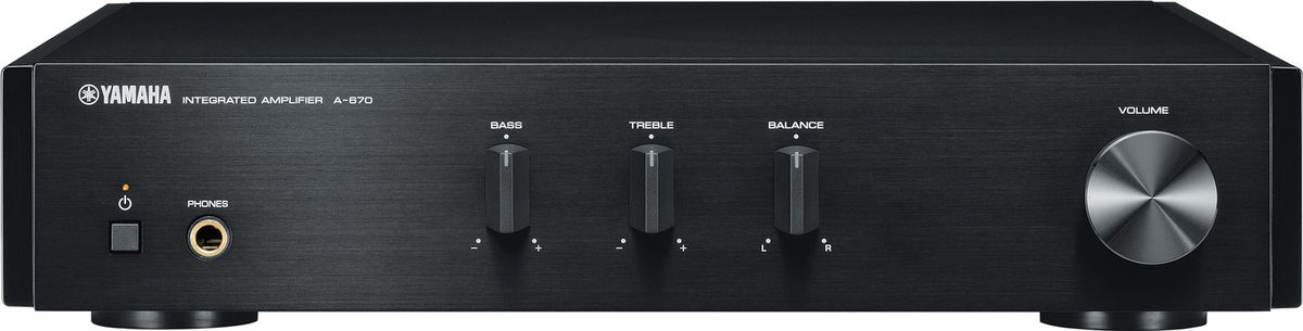 Amplis hi-fi stéréo Yamaha A-670 Noir