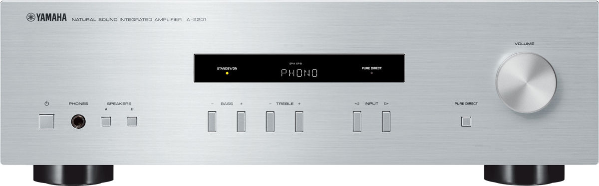 Amplis hi-fi stéréo Yamaha A-S201 Silver