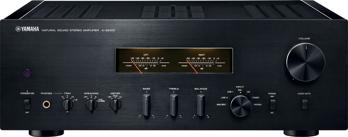 Amplis hi-fi stéréo Yamaha A-S2100 Noir