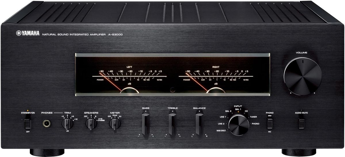 Amplis hi-fi stéréo Yamaha A-S3000 Noir