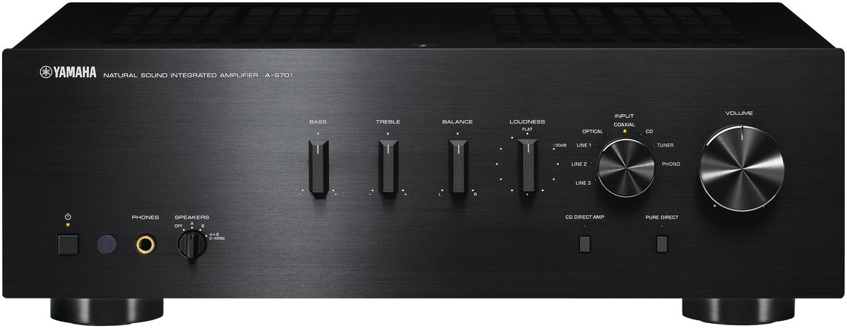 Amplis hi-fi stéréo Yamaha A-S701 Noir
