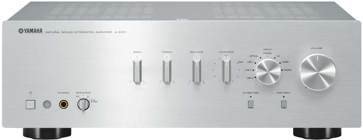 Amplis hi-fi stéréo Yamaha A-S701 Silver
