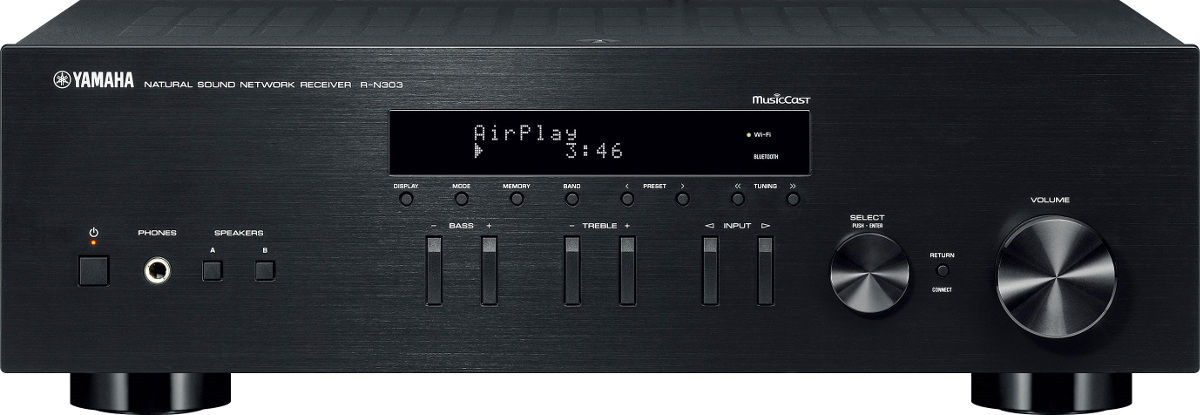 Amplis connectés Yamaha MusicCast R-N303 Noir