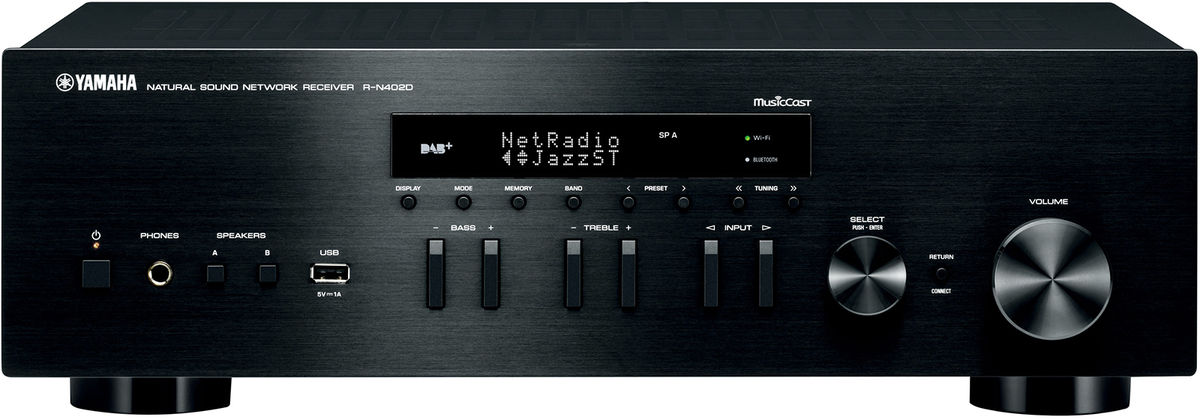 Amplis connectés Yamaha MusicCast R-N402D Noir