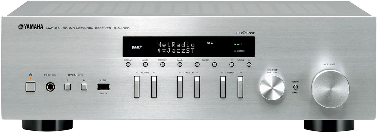 Amplis connectés Yamaha MusicCast R-N402D Silver