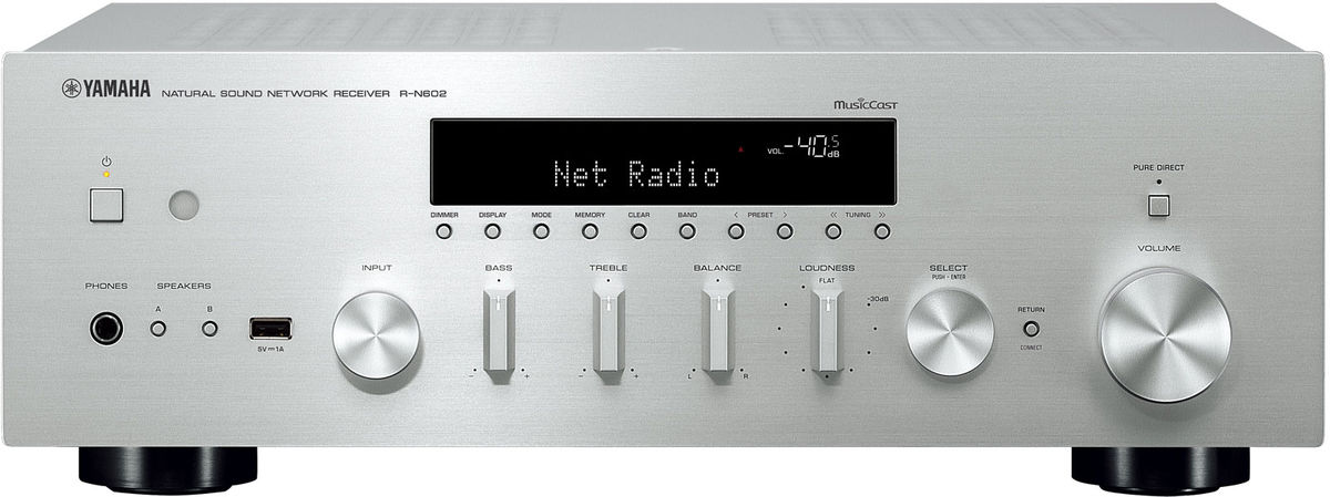 YAMAHA  R-N602 ネットワークレシーバー R-N602 Amazon.co.jp: ヤマハ ネットワークHiFiレシーバー ワイドFM・AM