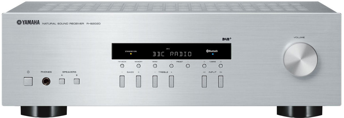 Amplis-tuner Yamaha R-S202D Silver