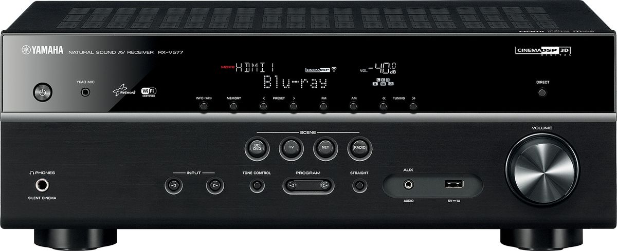Yamaha RX-V577 Noir - Amplis home-cinéma sur Son-Vidéo.com