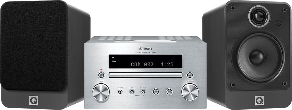 Yamaha CRX-550 Silver + 2020i Gris foncé + CL150 Classic 1,5 mm2 (5 m)