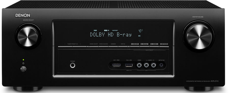 Denon AVR-2113 - Amplis home-cinéma sur Son-Vidéo.com