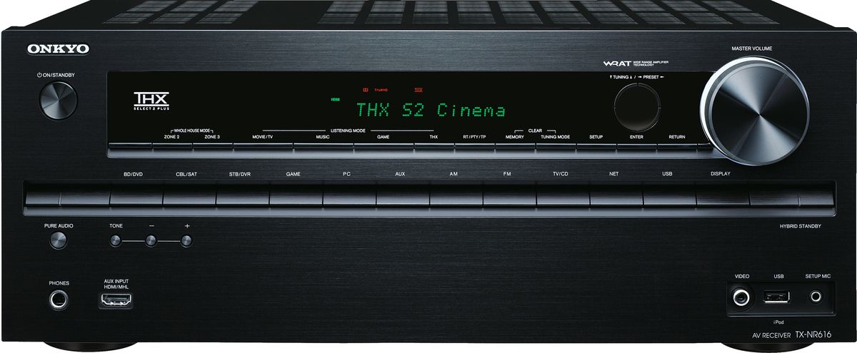 アンプ ONKYO TX-NR616 Onkyo TX-NR616 Noir - Amplis home-cinéma sur Son-Vidéo.com