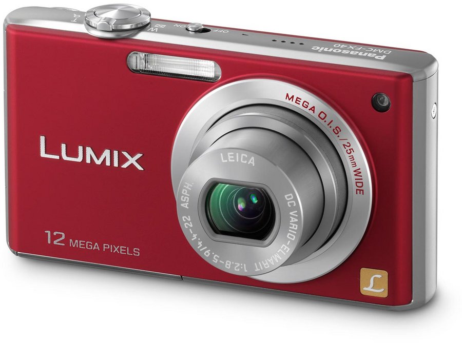 Panasonic DMC-FX40 Rouge - Appareils photo sur Son-Vidéo.com