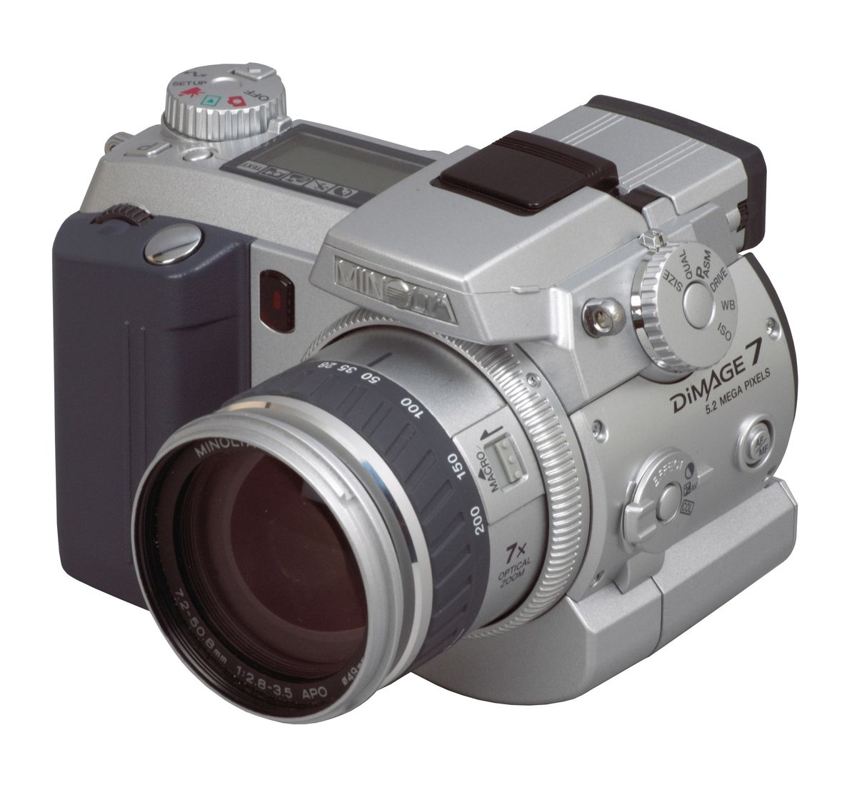 Minolta Dimage 7 - Appareil Photo Bridge 5 MP - Zoom Optique 7x GT APO - Occasion