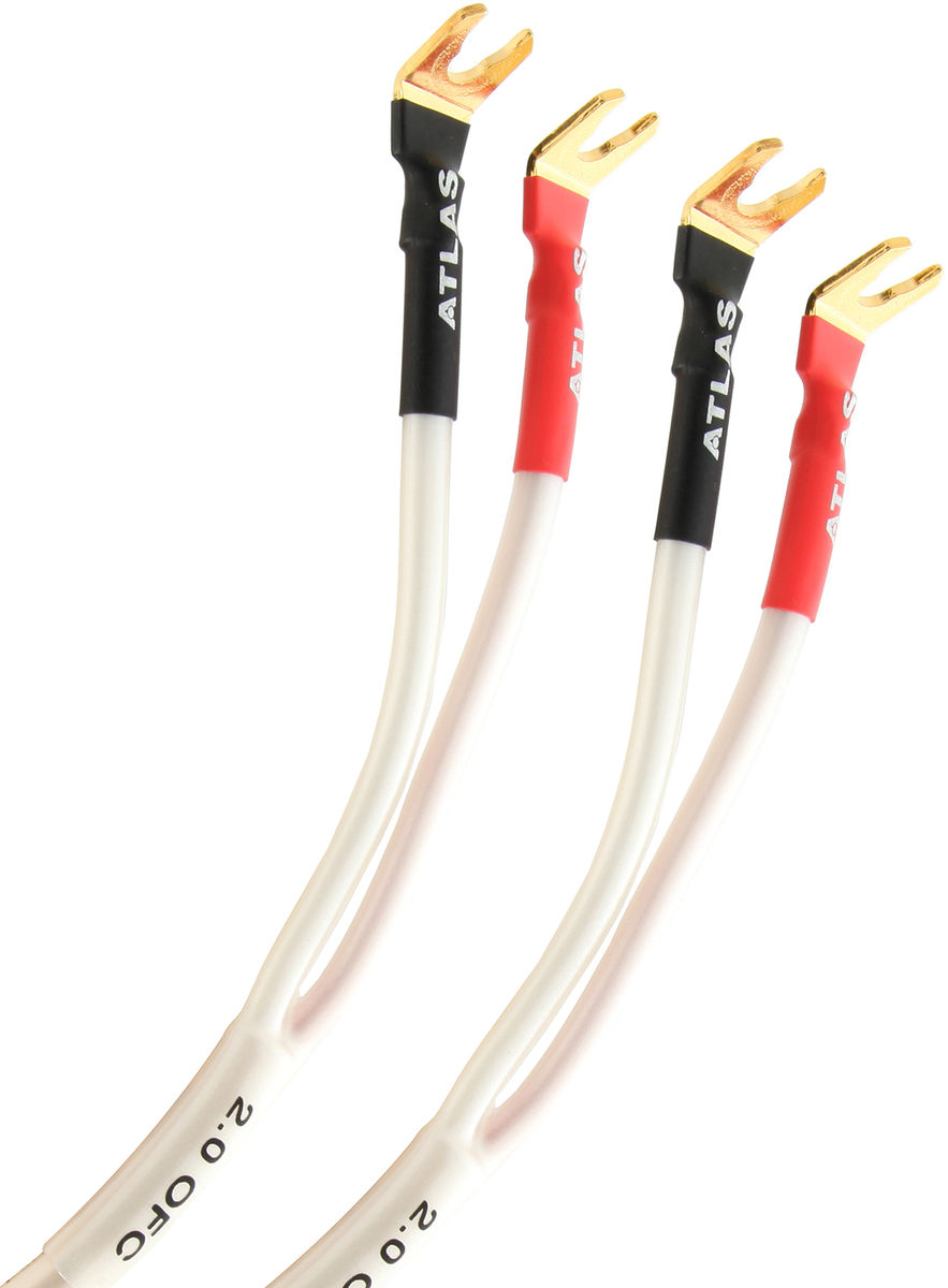 Câbles d'enceintes montés Atlas Equator 2.0 fourche (2x7 m)