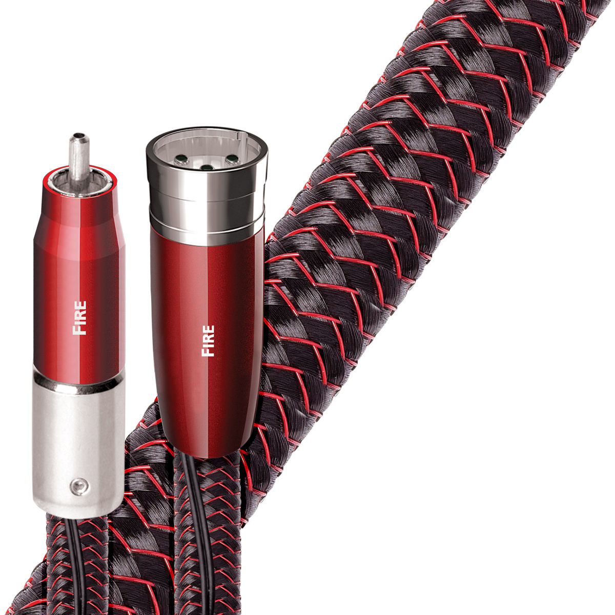 Câbles symétriques XLR Audioquest Fire XLR (2x1 m)