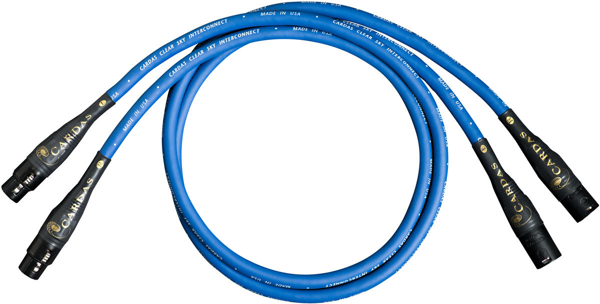 Câbles symétriques XLR Cardas Clear Sky XLR (2x3 m)